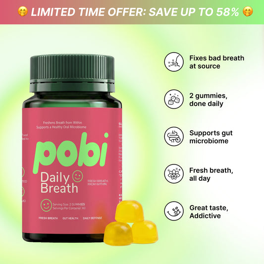 Pobi Daily Breath Gummies