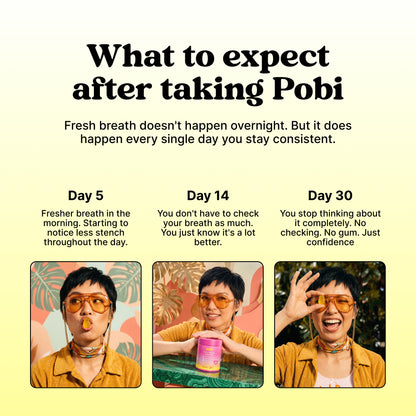 Pobi Gut & Breath Probiotic