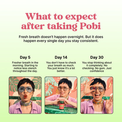 Pobi Daily Breath Gummies