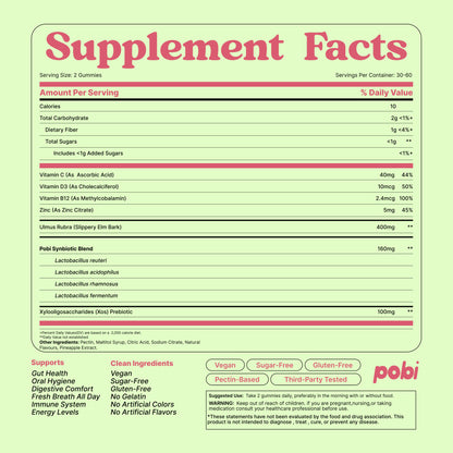Pobi Daily Breath Gummies